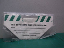 Accuform KDD366GN STOPOUT Gate Valve Lockout Label Danger Locked Out Fits KDD473