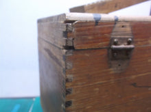 vintage shoe shine box