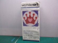 Spinrite Caron Wonderart Latch Hook Kit 12"X12"-Princess Crown, 426204