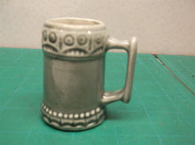 Vintage Mini Stein Pale Blue Shot Glass - Made in Brazil