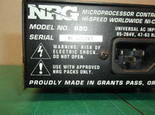 NRG 680 DUAL-BAY QUICK-CHARGER for parts UNTESTED