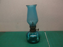 blue oil lamp made in hong kong