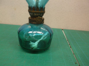 blue oil lamp made in hong kong