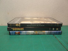 Lot of 3 dvd's The Curious Case of Benjamin Button & Balls of Fury & The Goonies