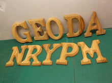 lot of 10 wooden CRAFT lettters A D E G M N O P R Y