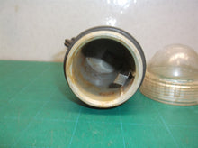 4.5" VINTAGE US FULTON WAUSEON, O. EMERGENCY SURVIVOR FLASHLIGHT housing only