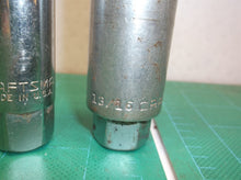 lot of 2 Craftsman deep well sockets 13/16 5/8