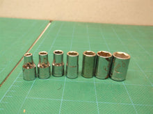 lot of 7 1/4 drive craftsman Metric sockets 4mm 5mm 6mm 7mm 8mm 10mm 11mm