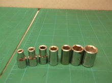 lot of 7 1/4 drive craftsman Metric sockets 4mm 5mm 6mm 7mm 8mm 10mm 11mm