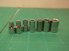 lot of 7 1/4 drive craftsman Metric sockets 4mm 5mm 6mm 7mm 8mm 10mm 11mm