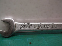 Vintage Esco 9/16" Combonation Wrench Made in USA