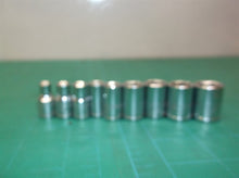 Lot of 9 pittsburgh 1/4 drive sockets 5mm 6mm 7mm 8mm 9mm 11mm 12mm 13mm 14mm