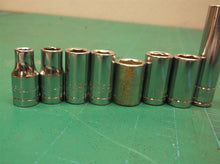 (8) 1/4 drive sae sockets 3/16 1/4 9/32 5/16 7/16 11/32 3/8 & 5/16 deep well