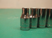 (8) 1/4 drive sae sockets 3/16 1/4 9/32 5/16 7/16 11/32 3/8 & 5/16 deep well