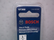 Bosch GT300 Glass & Tile Bit 1/4" Precision Carbide Tip NEW