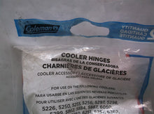 Coleman cooler hinges