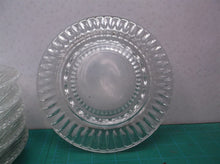 Lot of 6 glass ash trays 6.25"