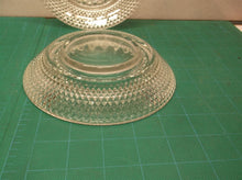 Lot of 2 glass ash trays 6.25"