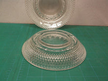 Lot of 2 glass ash trays 6.25"