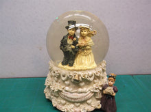 272053 forever musical snow globe miss Bear plays love's a many Splendored thing