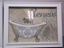 Relax & Renew framed wall art 7x9