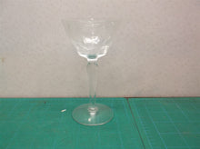 5-1/4" etched stem ware glass