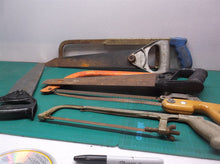 lot of 7 vintage hand saws