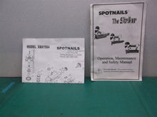 Spotnails striker operation maintenance & safety manual w xba1564 parts diagram
