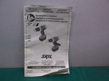 skil 2487 2587 2687 cordless drill manual only
