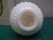 AVON VINTAGE 1972 HOBNAIL empty DECANTER ROSES FOAMING OIL MILK GLASS PITCHER
