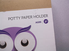 KooKooLoos Potty Training Accessory and Toliet Paper Holder, Hoot