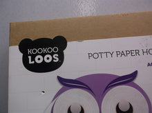 KooKooLoos Potty Training Accessory and Toliet Paper Holder, Hoot