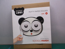 KooKooLoos Potty Training Accessory and Toliet Paper Holder, Pandy