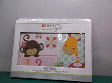 BEDTIME ORIGINAL JUNGLE SWEETHEARTS WALL DECOR