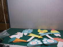 assorted easter egg hunt decor