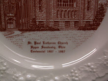 st paul lutheran church world wide art studios Collectors Plate