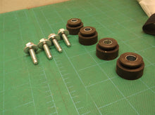 (4) motor mounts w bolts & washers off newair AB-1200 Beverage Fridge