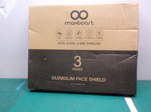 Maxboost Protective Face Shield - 3 Pack Adult Size DuraSlim Series