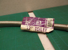 2 Brasscraft water supply lines 16" 1/2in to 3/8" & 12" toilet line 7/8 to 3/8