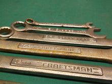 lot of 6 craftsman wrenches 1/4 3/8 7/16 1/2 11mm 12mm
