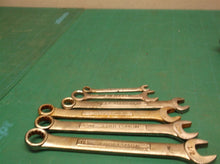 lot of 6 craftsman wrenches 1/4 3/8 7/16 1/2 11mm 12mm