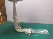 Macrame Plant Hanger with Wooden Tray Plate Shelf- Indoor Hanging Planter Shelf