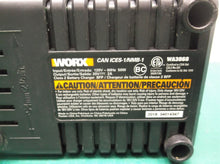 WORX WA3868 Quick Battery Charger 18V/20V & 1 wa3525 20v 2ah battery