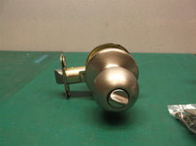 set of 2 kwikset interior door knobs silver with hardware