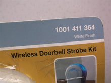 1001411364 Wireless Doorbell Strobe Kit White Finish Tested