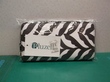 Zipper Wallet by bluzelle, Long Purse Cell Phone Pouch zebra