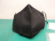 Yiiza 1 Black Reusable Breathable Cloth Face Protection w 4 Pcs Filters Washable