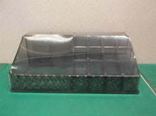 lureme Clear Grey Plastic Makeup Organizer 16 Spaces Cosmetic Storage Display