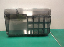 lureme Clear Grey Plastic Makeup Organizer 16 Spaces Cosmetic Storage Display