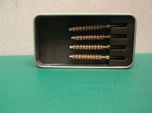 falko tactial Gun Cleaning Brush Set 17 Caliber Brush w Metallic Box Set of 4